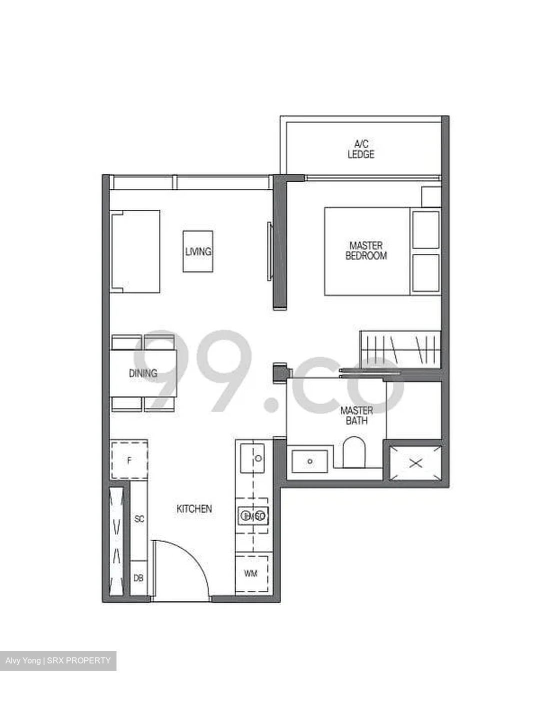Midtown Modern (D7), Apartment #429382591